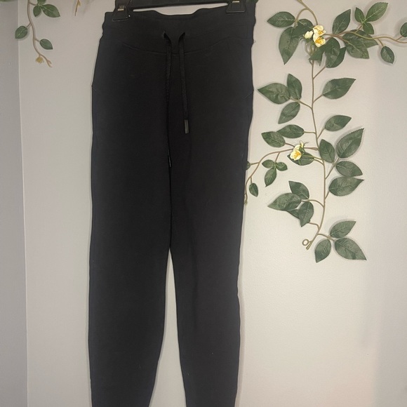 Ready to fleece high rise jogger *IN BLACKEST BLACK* - Picture 5 of 5